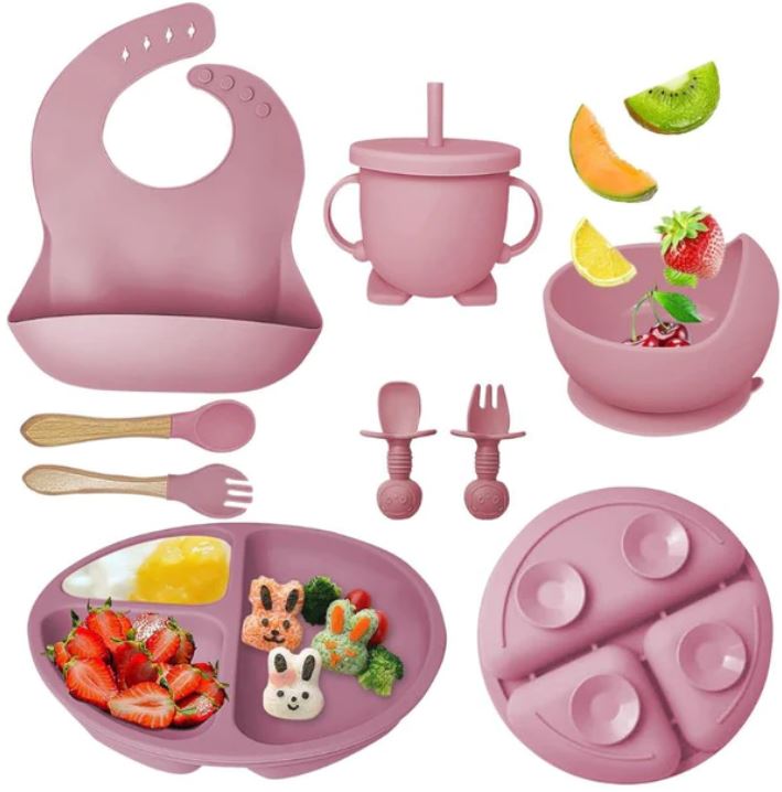 Set de repas en silicone
