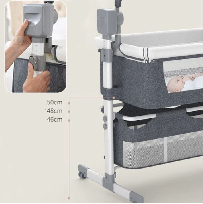 Berceau portable bébé connecté