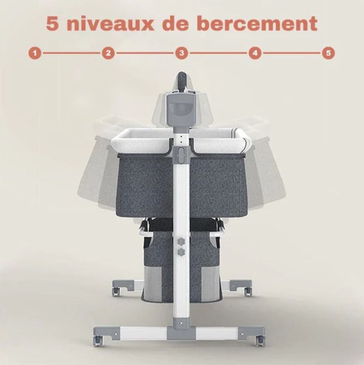 Berceau portable bébé connecté