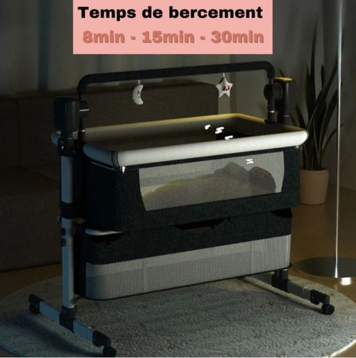 Berceau portable bébé connecté