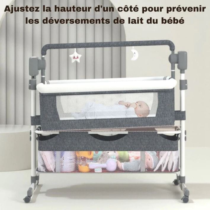 Berceau portable bébé connecté