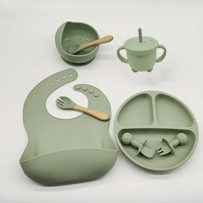 Set de repas en silicone