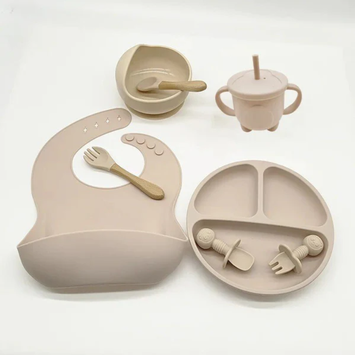 Set de repas en silicone
