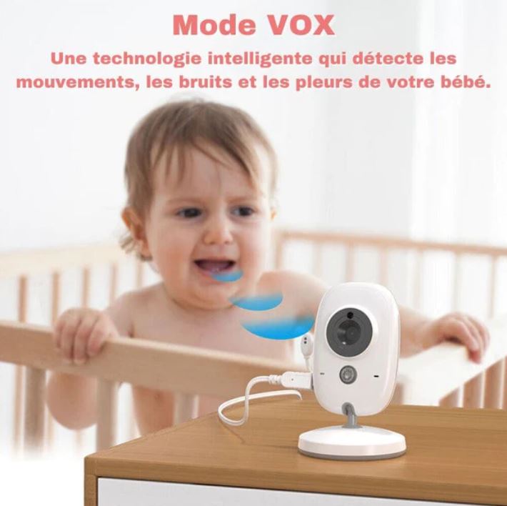 Babyphone vidéo - caméra de surveillance longue portée