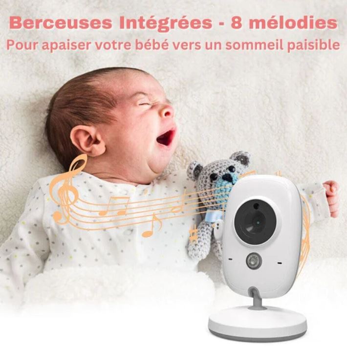 Babyphone vidéo - caméra de surveillance longue portée