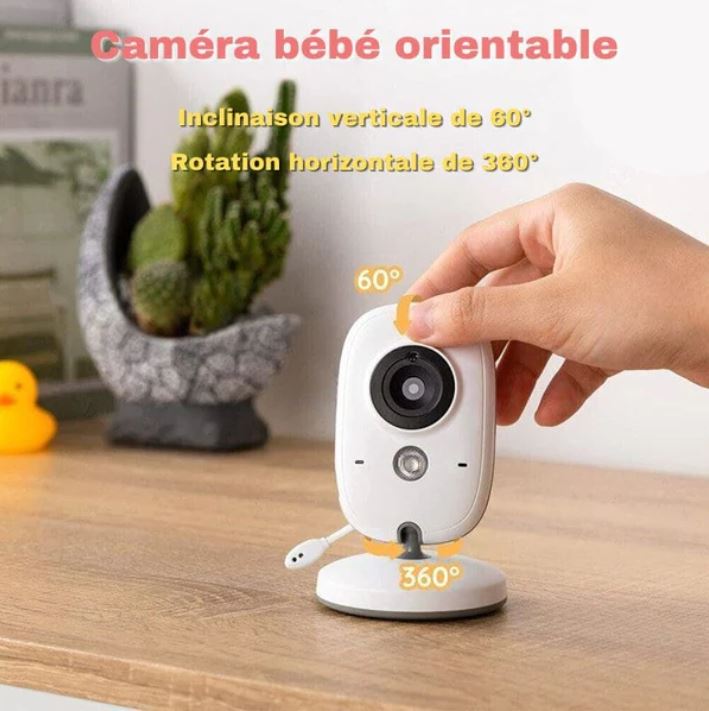 Babyphone vidéo - caméra de surveillance longue portée