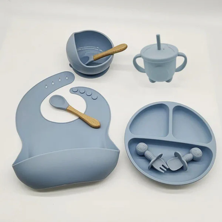 Set de repas en silicone